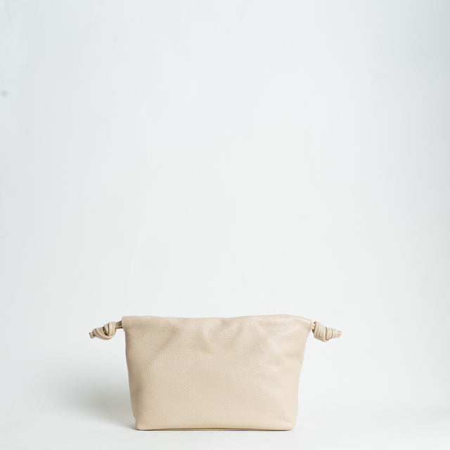 W by Whitemood-Clutch - gesso