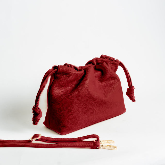 W by Whitemood-Clutch - rosso