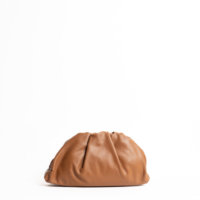 W by Whitemood-Maxi borsa clutch - cuoio
