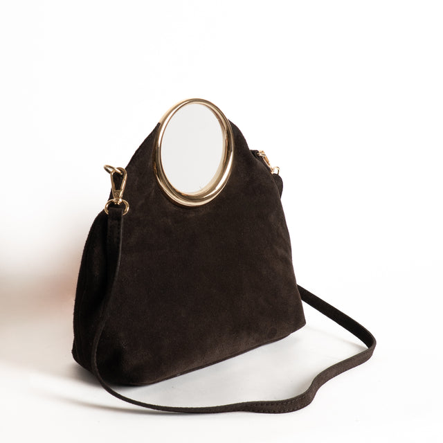 W by Whitemood-Borsa a mano scamosciata - caffe'
