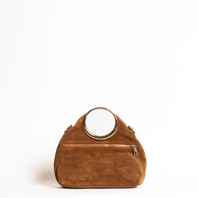 W by Whitemood-Borsa a mano scamosciata - cuoio