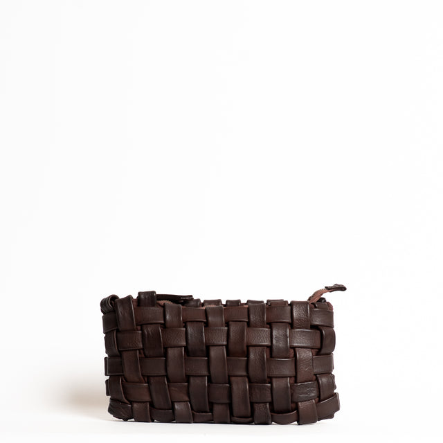 W by Whitemood-Pochette intrecciata - caffe'