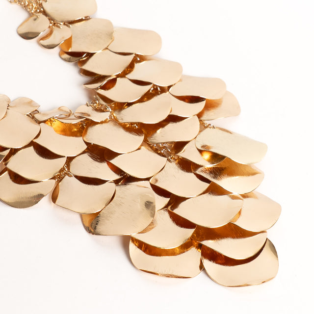 W by Whitemood-Collana petali - gold
