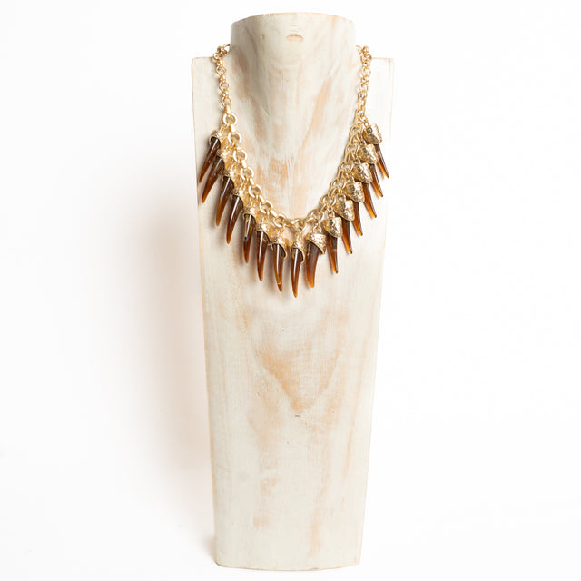 W by Whitemood-Collana con corni - moro