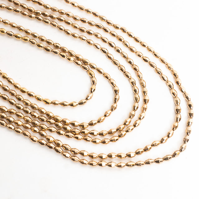 W by Whitemood - Multi-strand necklace - gold