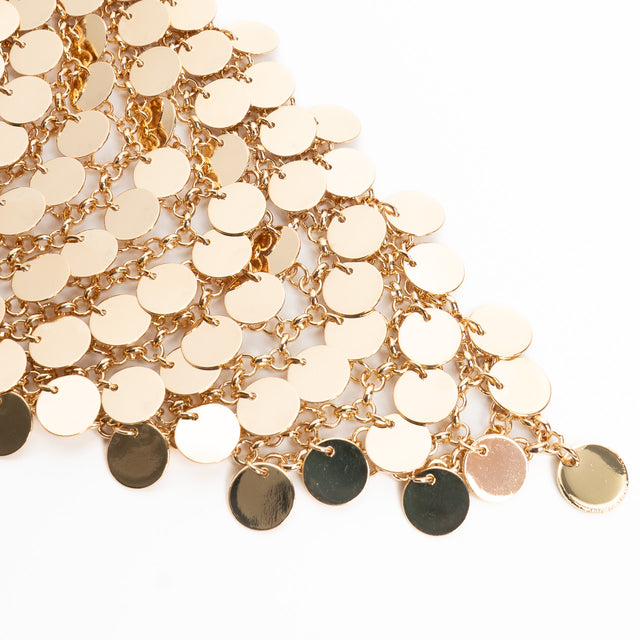 W by Whitemood-Collana cascata con paillettes - gold