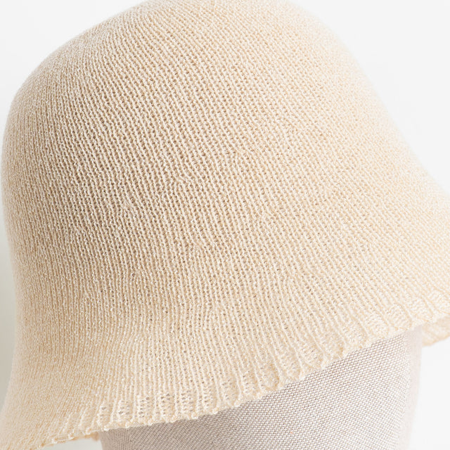 W by Whitemood- Bucket hat intrecciato - sand