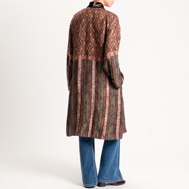 Wu'side-Kimono fantasia - moro/verde/sand