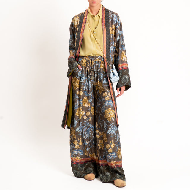 Wu'side-Camicia in viscosa - olio
