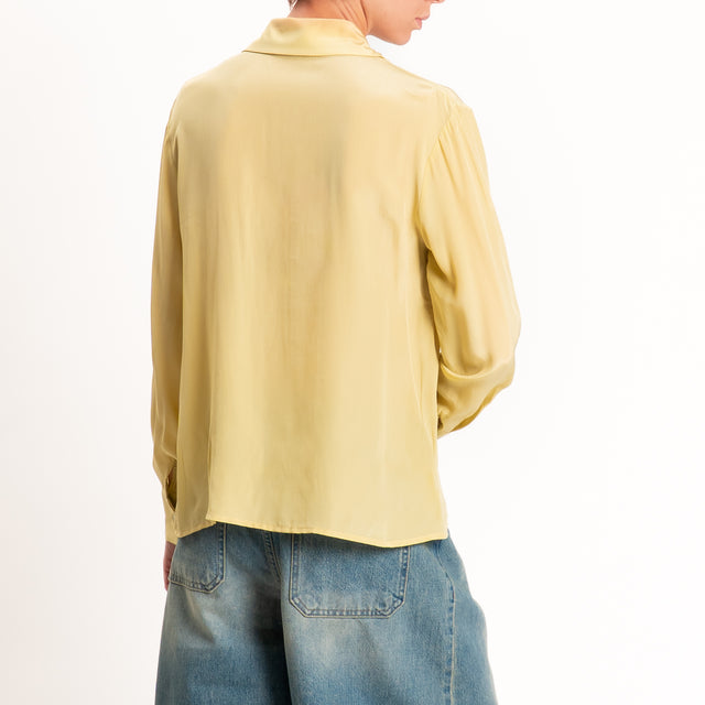 Wu'side-Camicia in viscosa - olio