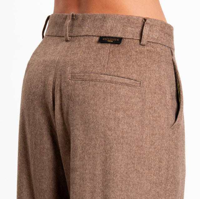 Wu'side-Pantalone resca misto lana - cookie