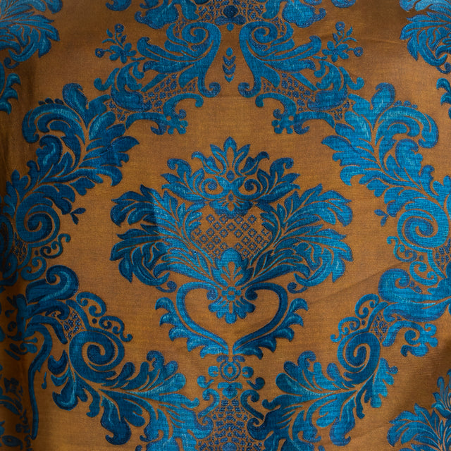 Wu'side-Kimono corto damascato - moro/blu
