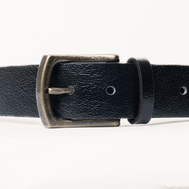 Zeroassoluto-Cintura genuine leather high quality - nero