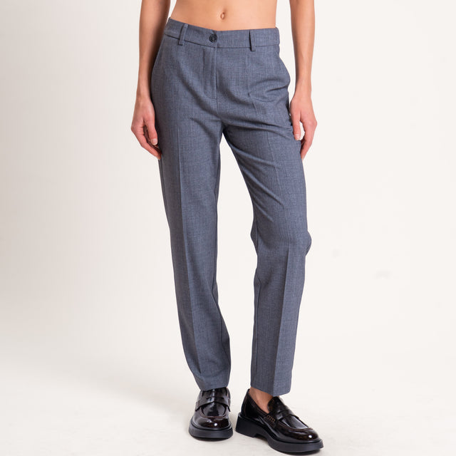 Zeroassoluto-Pantalone elasticizzato - grigio melange