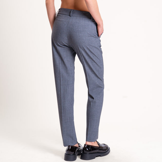 Zeroassoluto-Pantalone elasticizzato - grigio melange