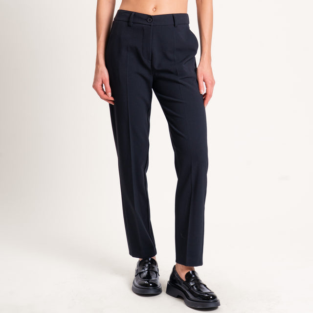 Zeroassoluto-Pantalone elasticizzato - nero