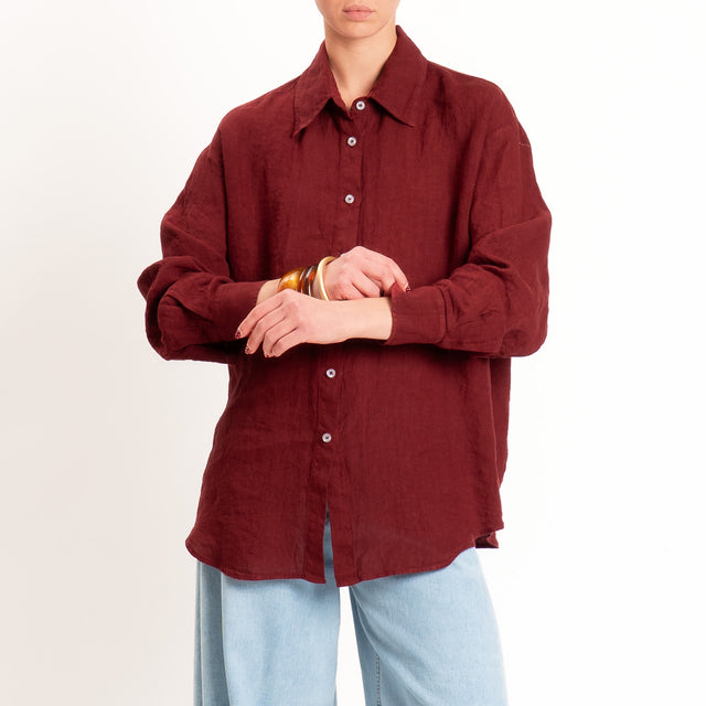 Zeroassoluto-Camicia 100% lino premium washed - india