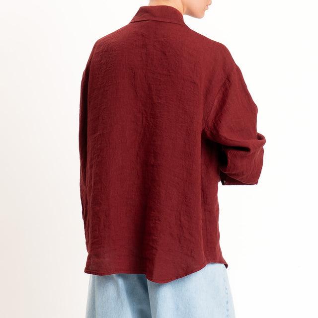 Zeroassoluto-Camicia 100% lino premium washed - india