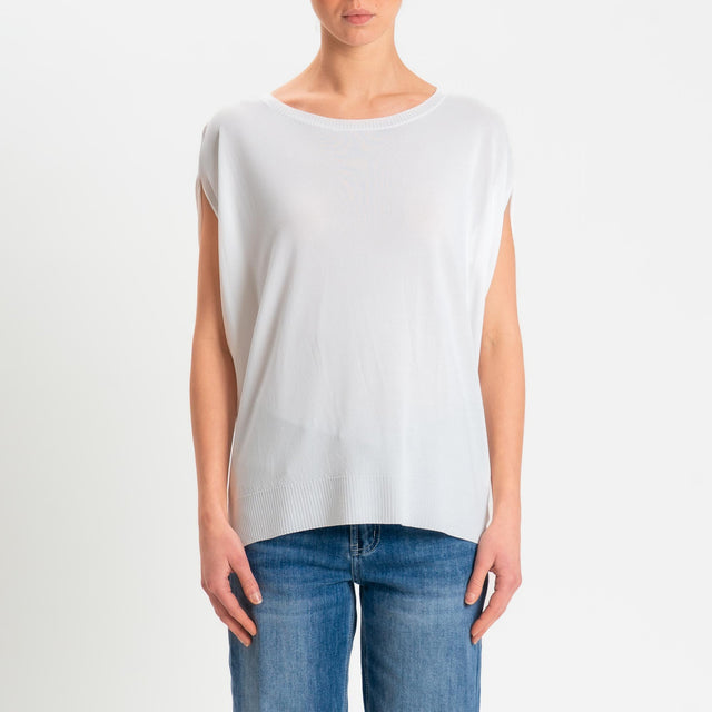 Zeroassoluto-Maglia manica raglan - latte