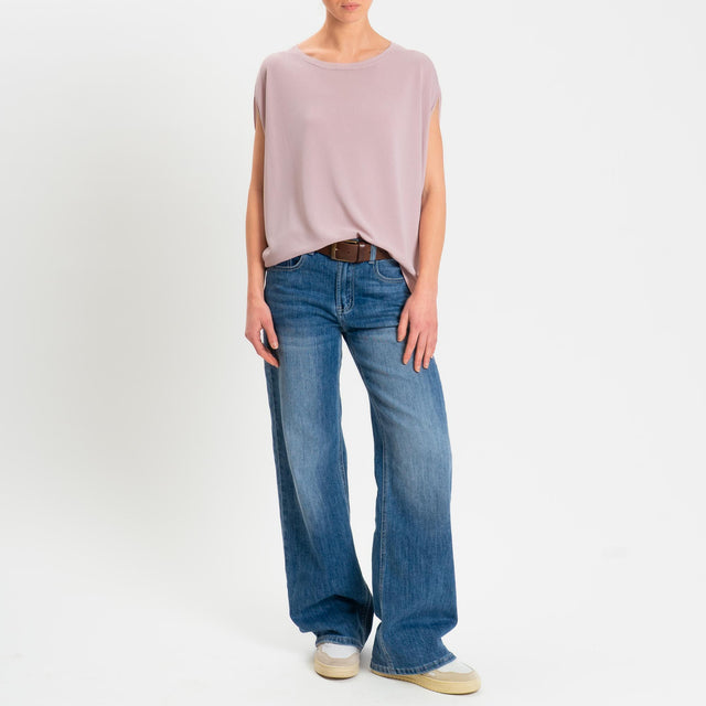 Zeroassoluto-Maglia manica raglan - pink