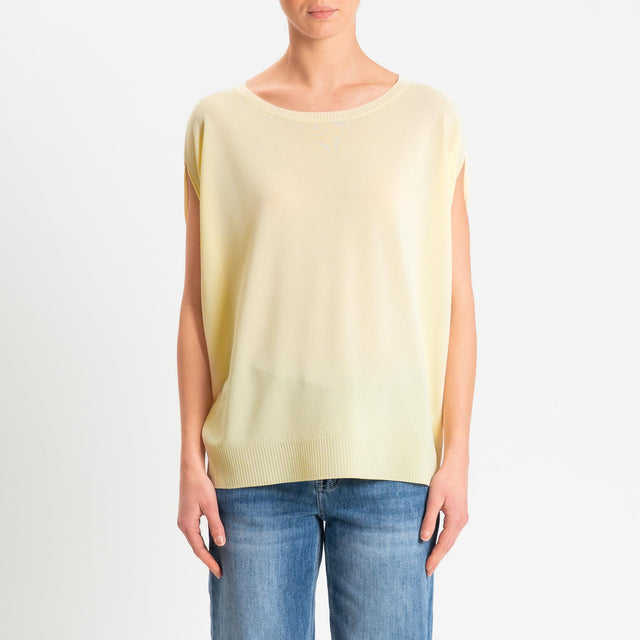 Zeroassoluto-Maglia manica raglan - yellow
