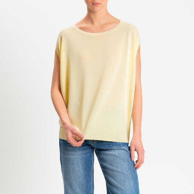 Zeroassoluto-Maglia manica raglan - yellow