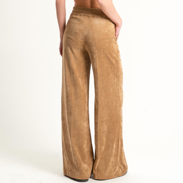 Zeroassoluto- Pantalone ANDY velluto 500 righe - camel