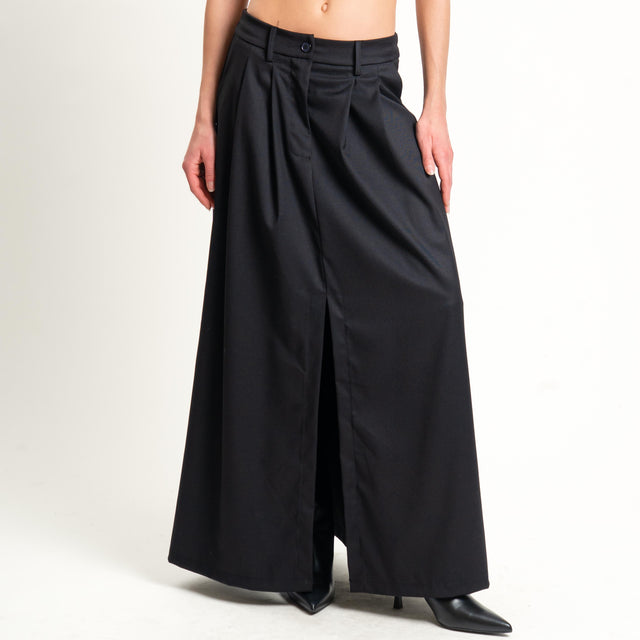 Zeroassoluto-Gonna ANIA elastico dietro - nero