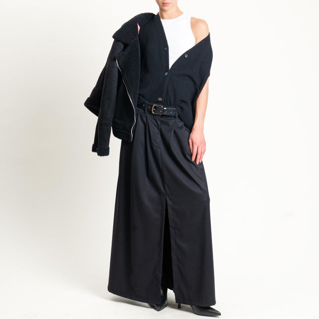 Zeroassoluto-Gonna ANIA elastico dietro - nero