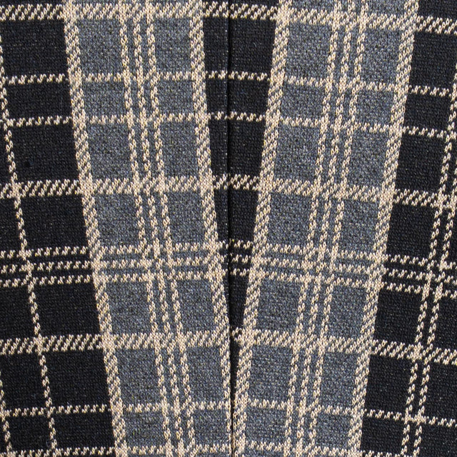 Zeroassoluto-Giacca JIN elasticizzata - check nero/grigio/sand