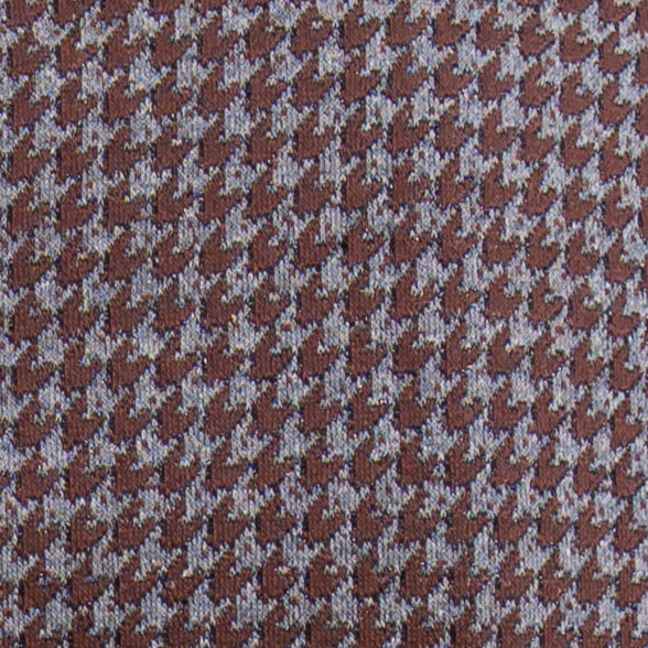 Zeroassoluto-Giacca JIN elasticizzata - pied de poule lurex grigio/moro