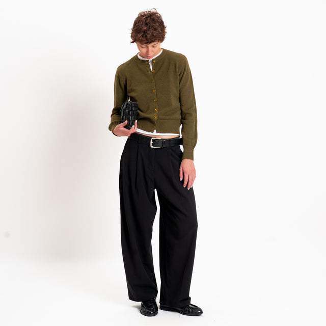 Zeroassoluto-Pantalone GENNY comfort elasticizzato - Nero