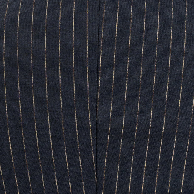 Zeroassoluto-Giacca JIN elasticizzata - gessato blu/sand