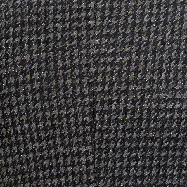 Zeroassoluto-Giacca JIN elasticizzata - pied de poule lurex nero/grigio/silver