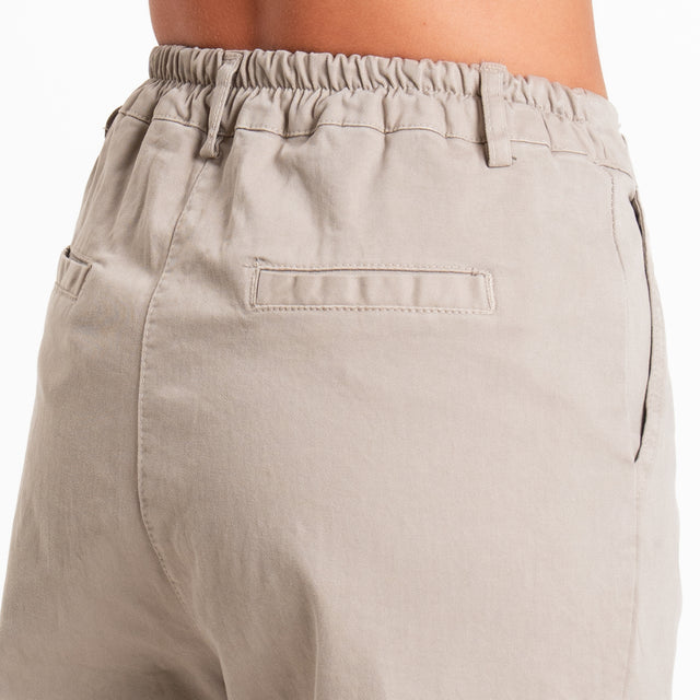 Zeroassoluto-Pantalone LOLA elastico dietro - stone