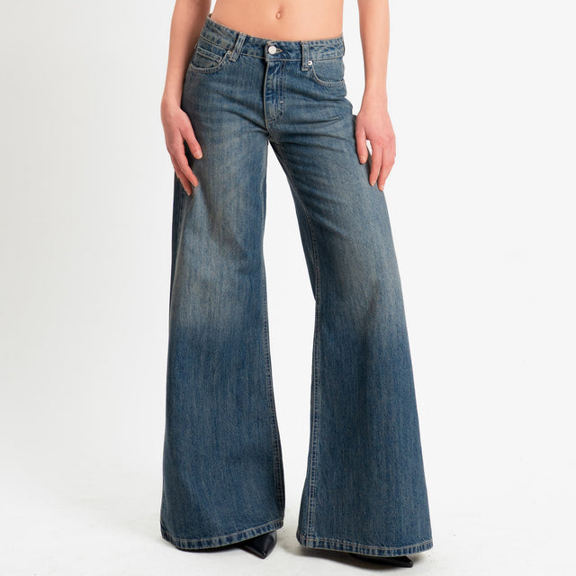 Zeroassoluto-Jeans ANGEL wide leg fit - denim