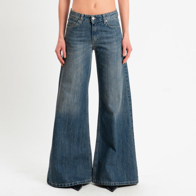 Zeroassoluto-Jeans ANGEL wide leg fit - denim