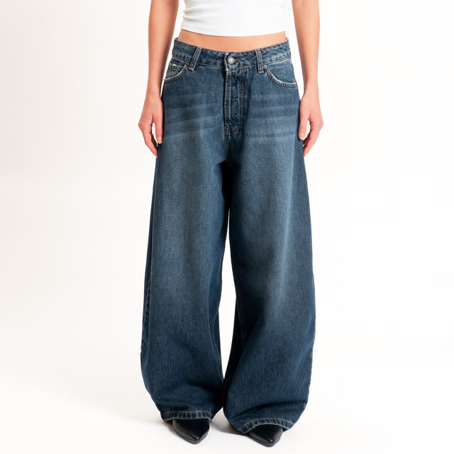 Zeroassoluto-Jeans KORY balloon fit - denim blu