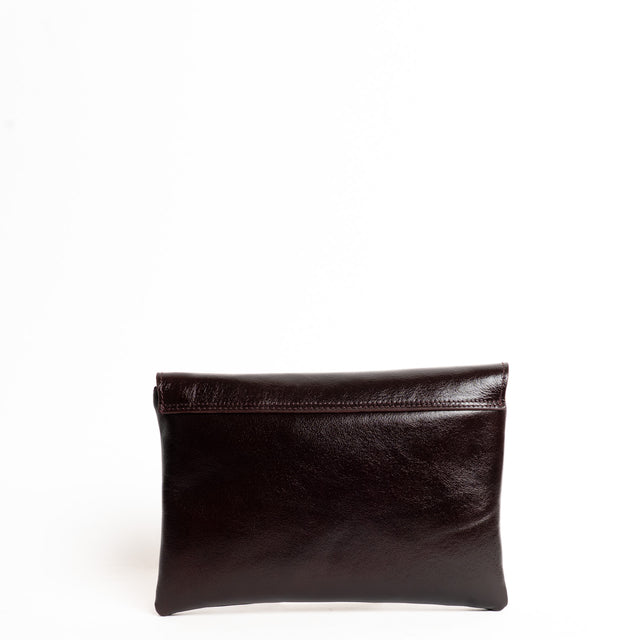 Zeroassoluto-Pochette genuine leather high quality - Bordeaux