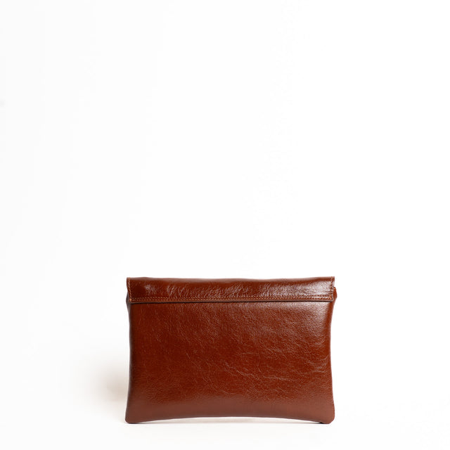 Zeroassoluto-Pochette genuine leather high quality - cuoio