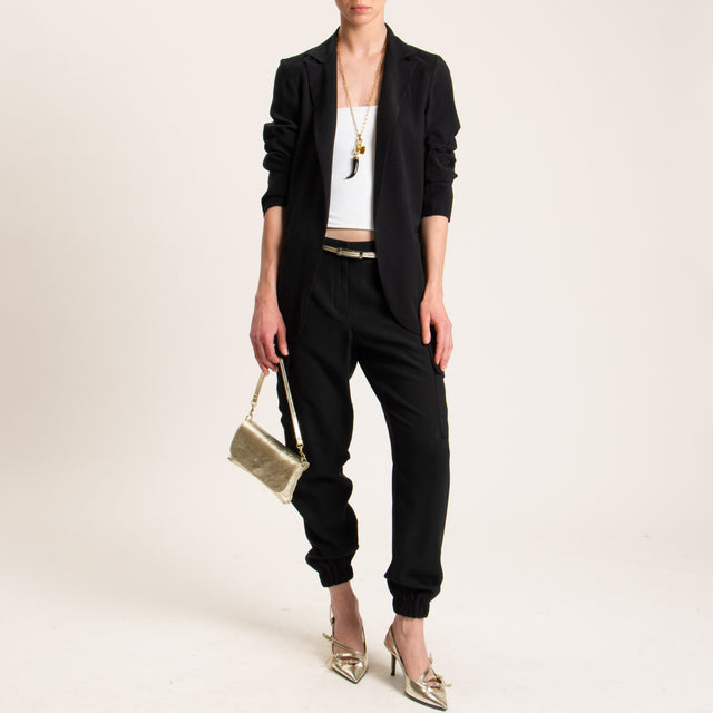 Zeroassoluto-Pantalone BEAUTY cargo - nero