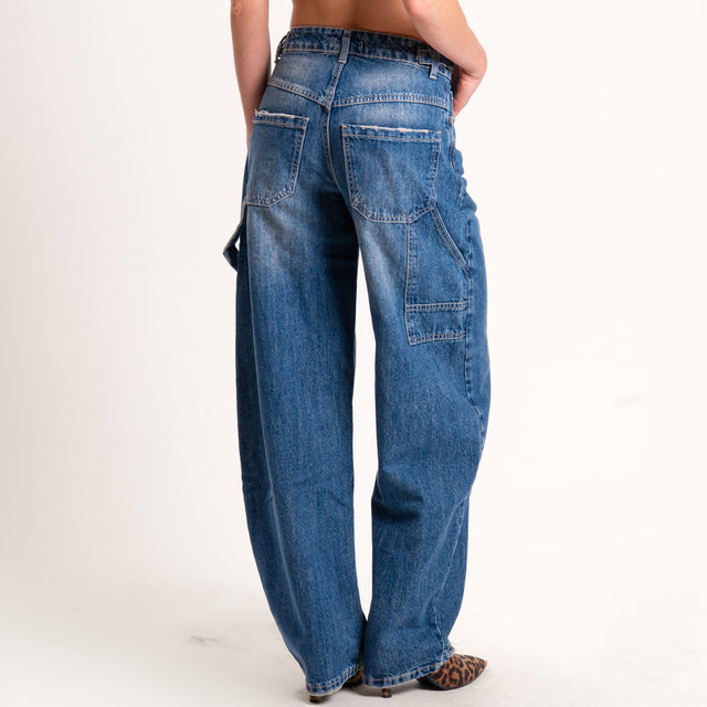 Zeroassoluto-Jeans BRIA work barrel - denim