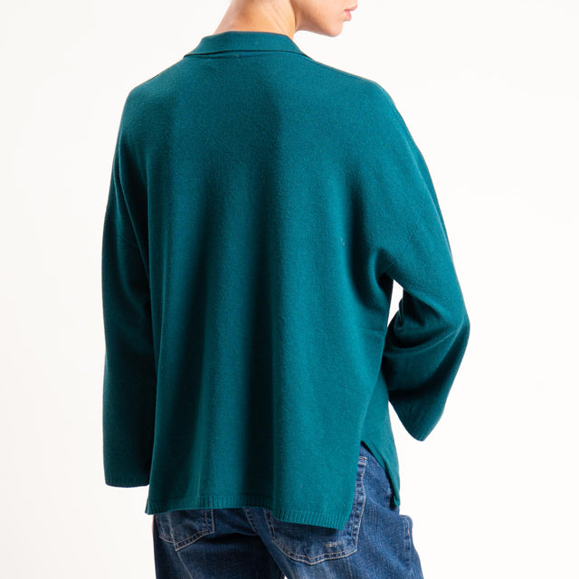 Zeroassoluto-Maglia collo polo - VERDE