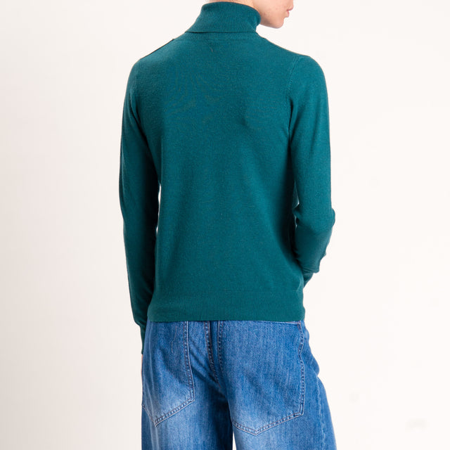 Zeroassoluto-Maglia collo alto - VERDE