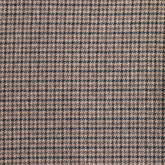 Zeroassoluto-Giacca JADE un bottone - micro check moro/sand/blu