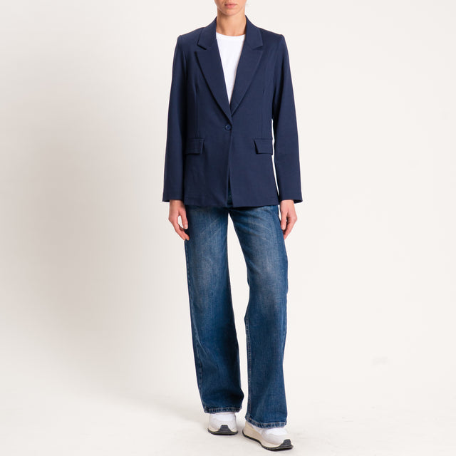 Zeroassoluto-Giacca JENNY punto milano - blu