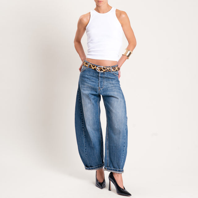 Zeroassoluto-Jeans LUX barrel fit - denim