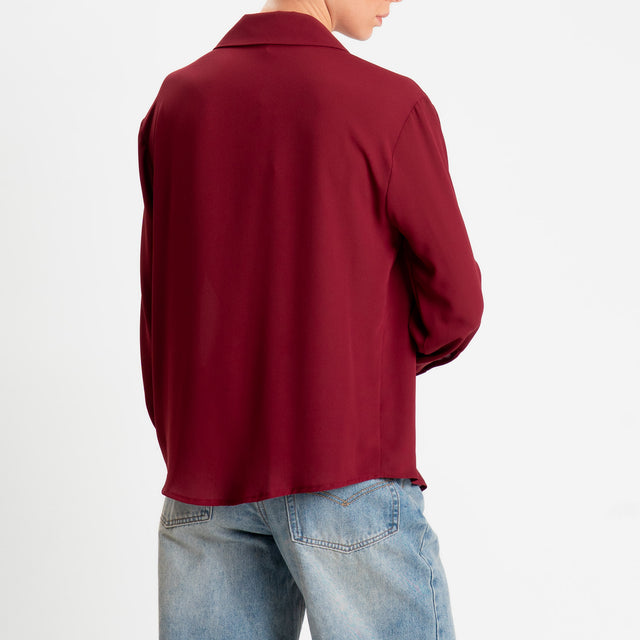 Zeroassoluto-Camicia CLAY MANO SETA - india