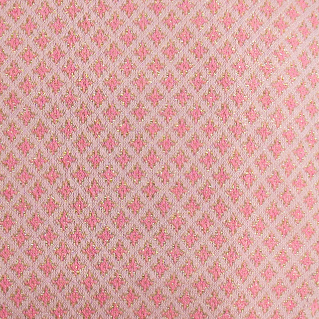 Zeroassoluto-Giacca JIN elasticizzata - fiori lurex cipria/bubble/gold