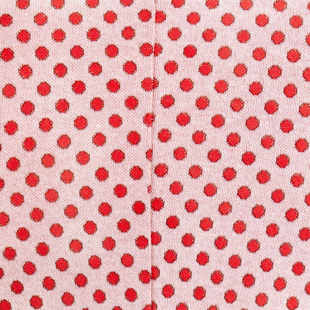 Zeroassoluto-Giacca JIN elasticizzata - pois lurex burro/lacca/rame